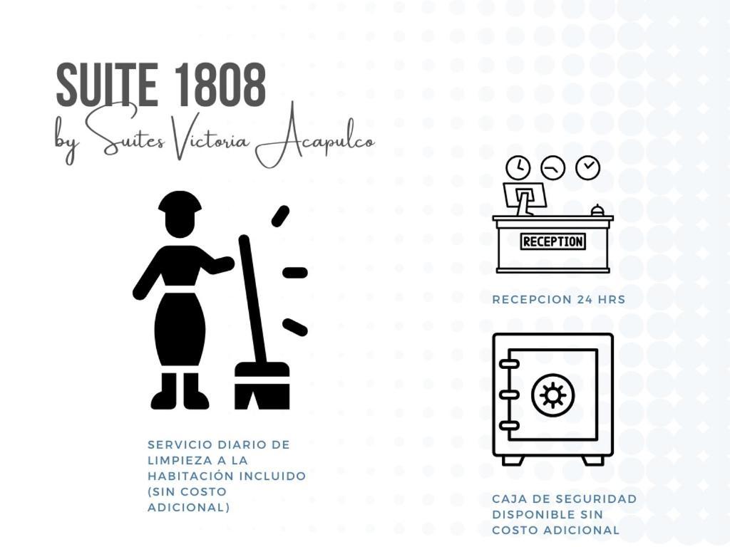Suite 1808 By Suites Victoria Acapulco Exterior photo